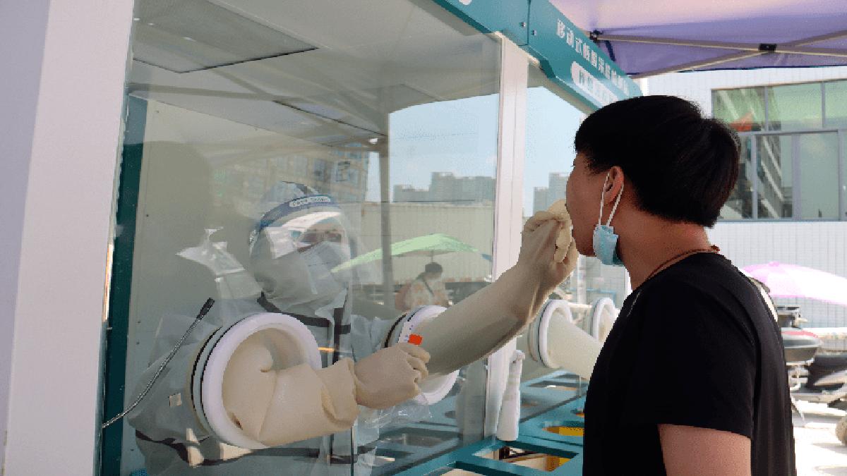 核酸检测采样亭怎么采的,核酸采样亭怎么处理