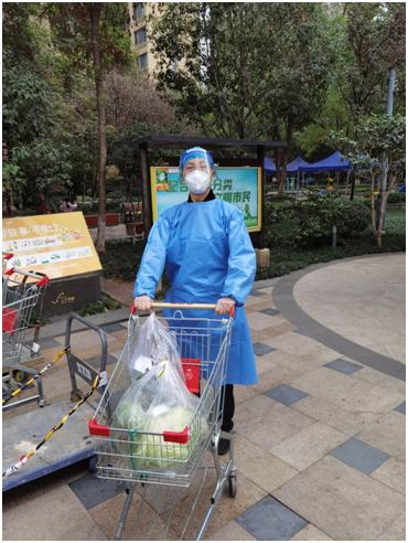 下沉西安基层一线支持疫情防控,下沉党员志愿者为疫情发力