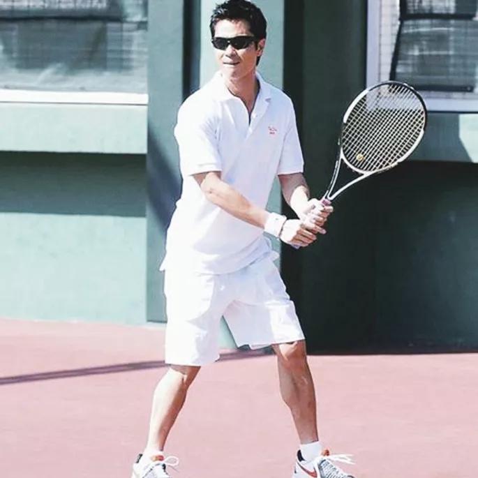 你认识几个打网球的明星?