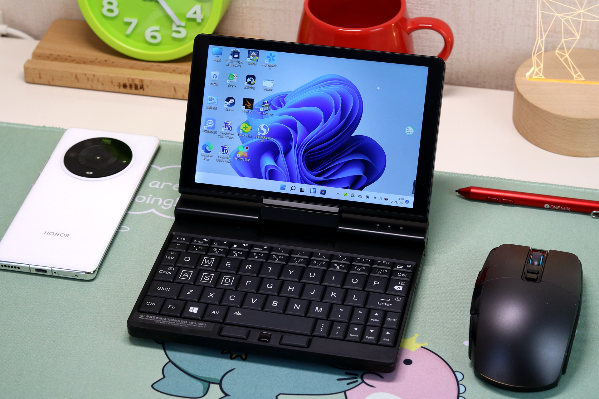 壹号本工程师笔记本电脑测评,壹号工程师7寸笔记本