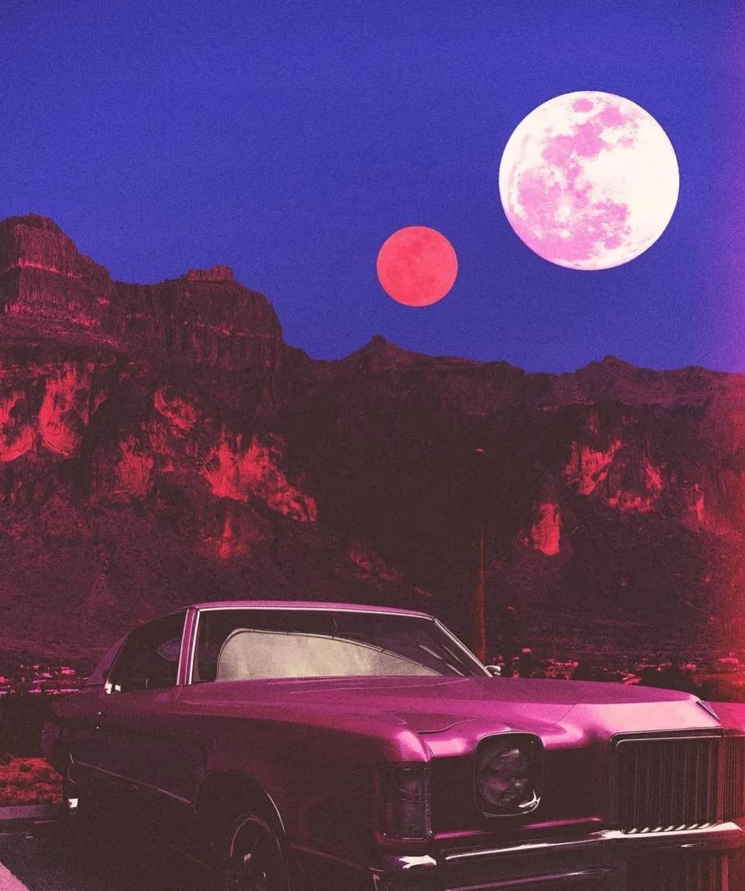 一组极具个人风格的插画,一组很有意境的插画