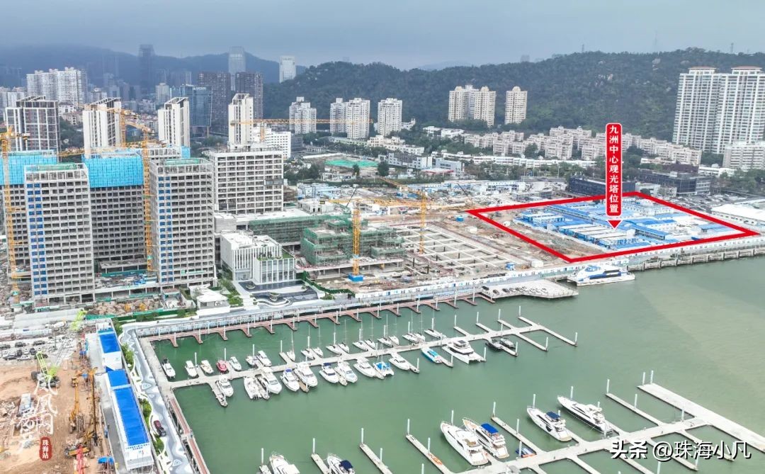 珠海的高楼大厦,珠海未来摩天大楼