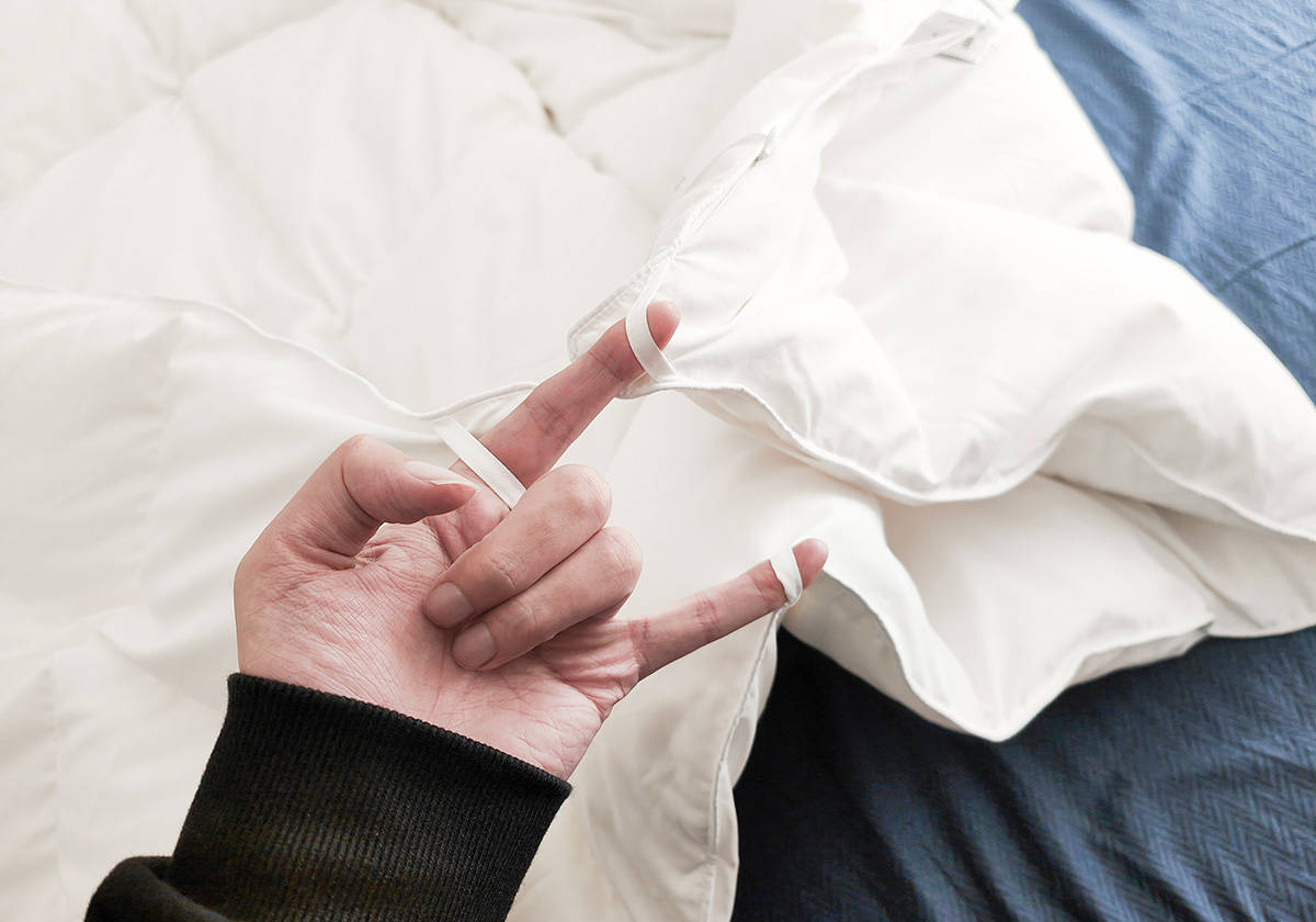 冬天盖鹅绒被暖和吗,夏天睡鹅绒被的体验