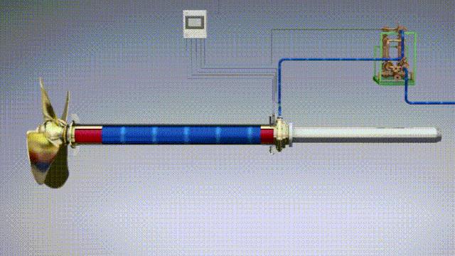 螺旋桨推动船前进是什么原理呢,轮船螺旋桨有多厉害