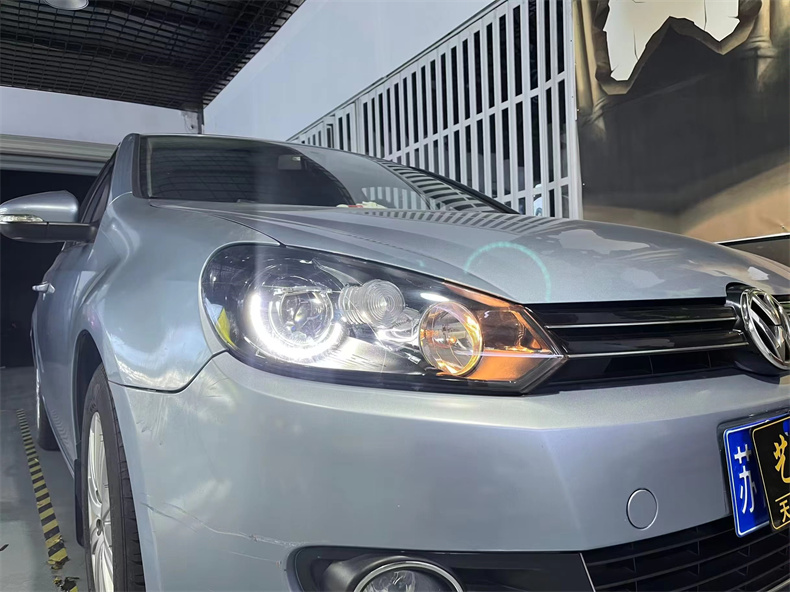 高尔夫6大灯太暗怎么办,高尔夫6倒车灯太暗