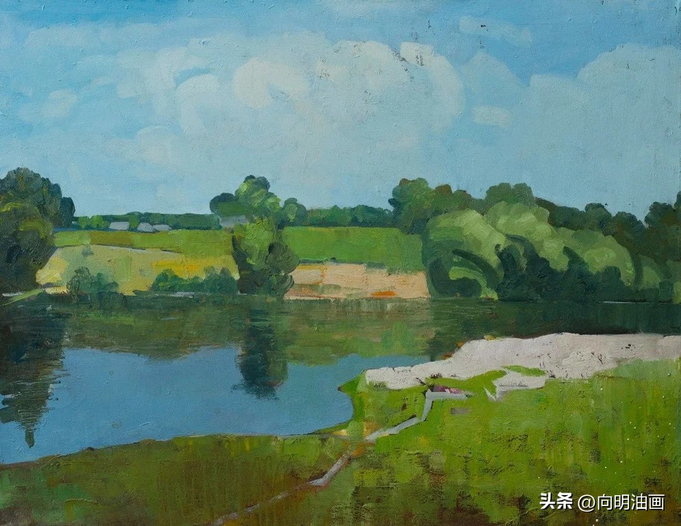 俄罗斯阿巴库莫夫油画作品欣赏,俄罗斯画家马什科夫风景油画作品