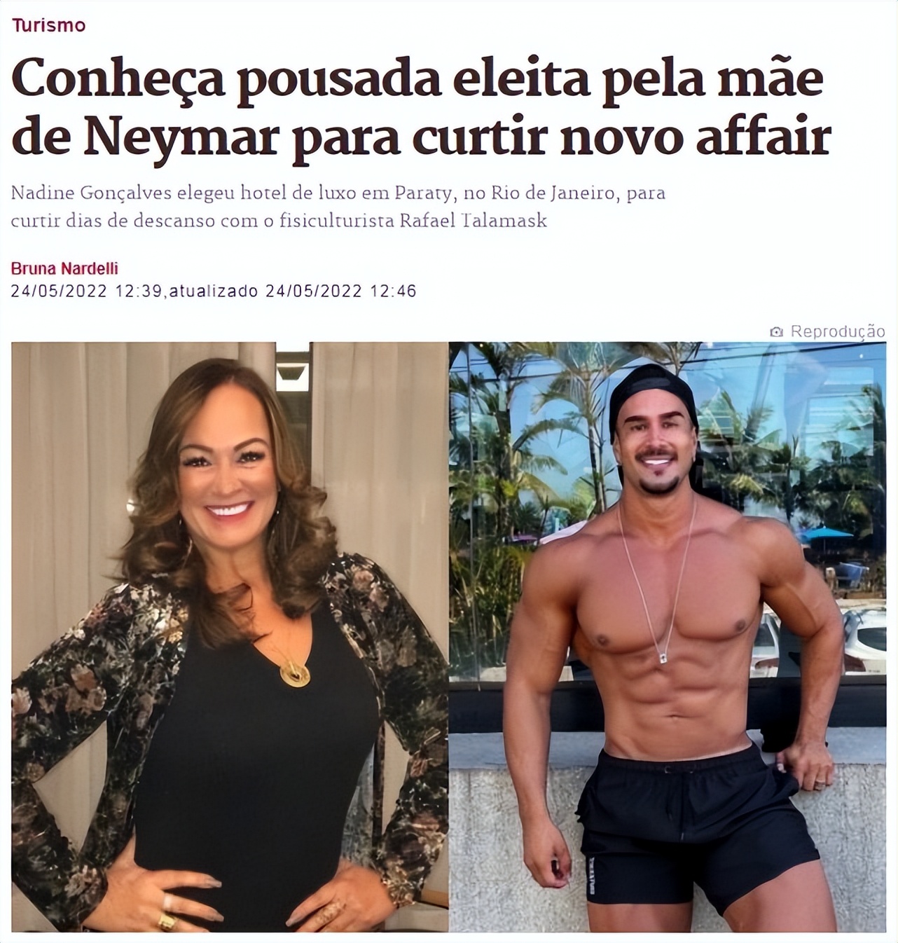 内马尔母亲男友,内马尔母亲新男友