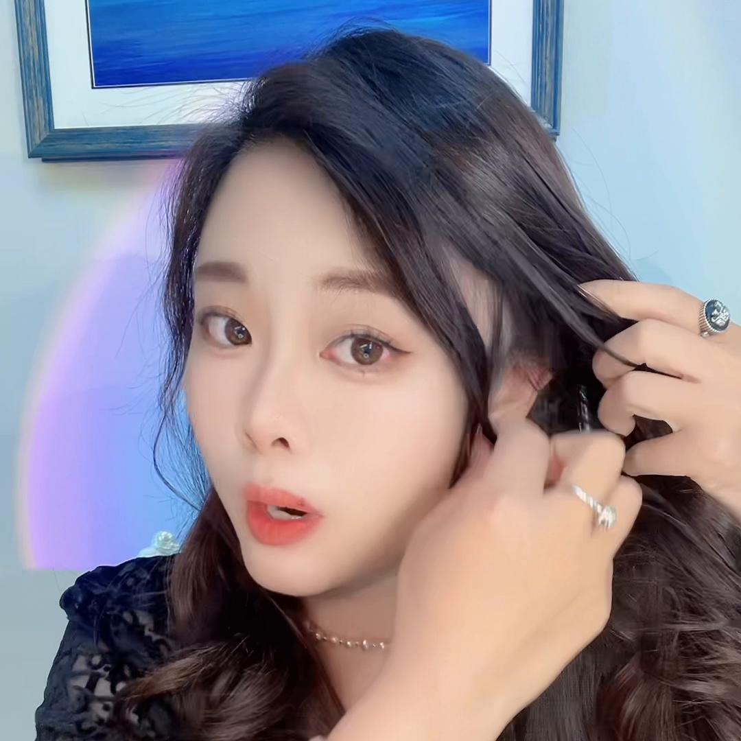 简单好看的编发教程冬天,简单好看的编发教程