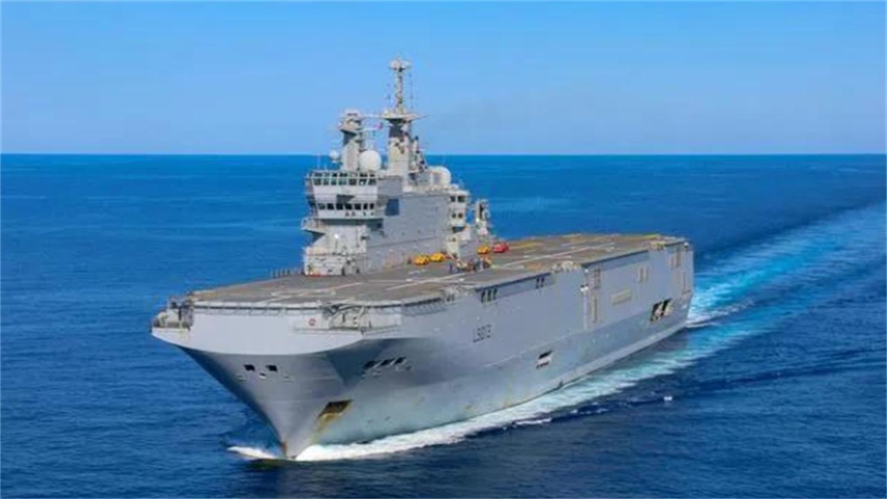 中国万吨巨舰出海视频,中国进口的最大战略舰