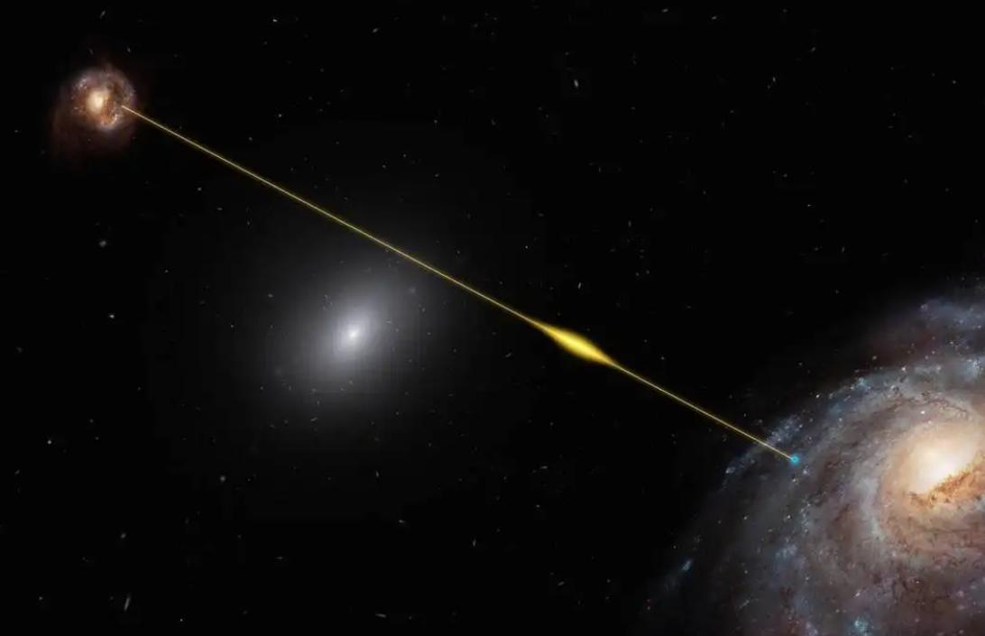 神似外星人拿着枪的书法曝光！外星人存在？中国曾发现地外可疑信号