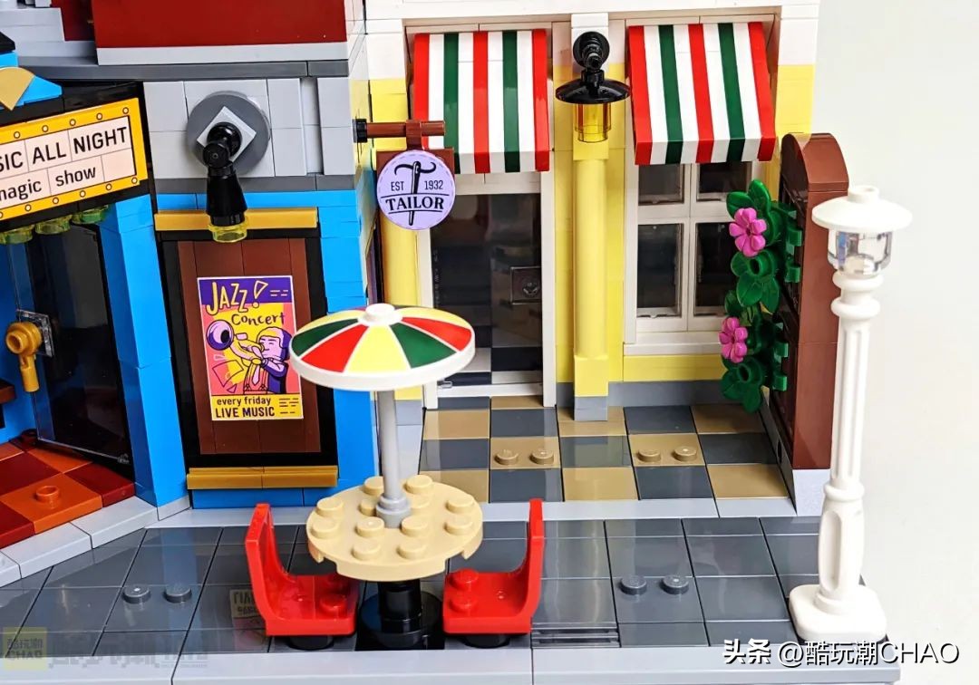 乐高2023街景开箱,乐高爵士乐俱乐部开箱