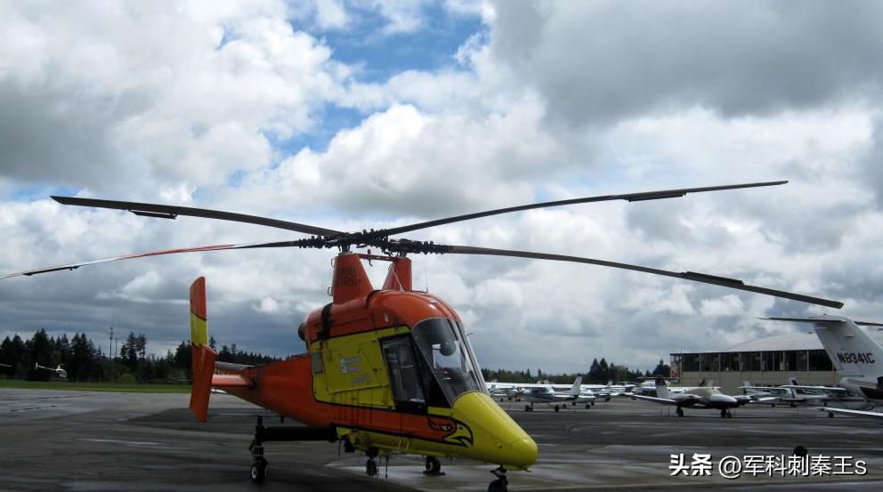 卡曼并列双旋翼直升机工作原理,世界唯一直升机