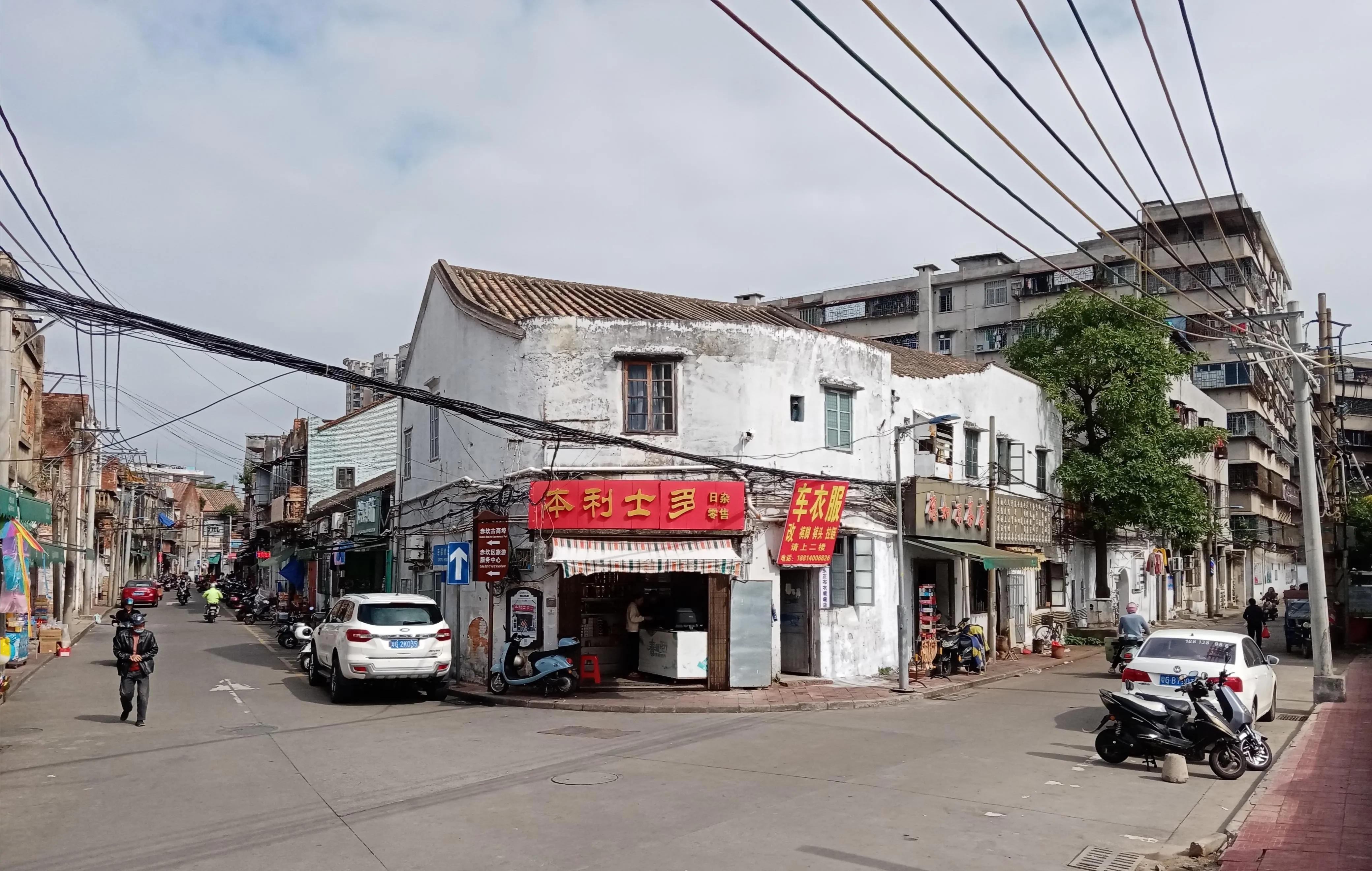 赤坎老街的景点,赤坎老街景点