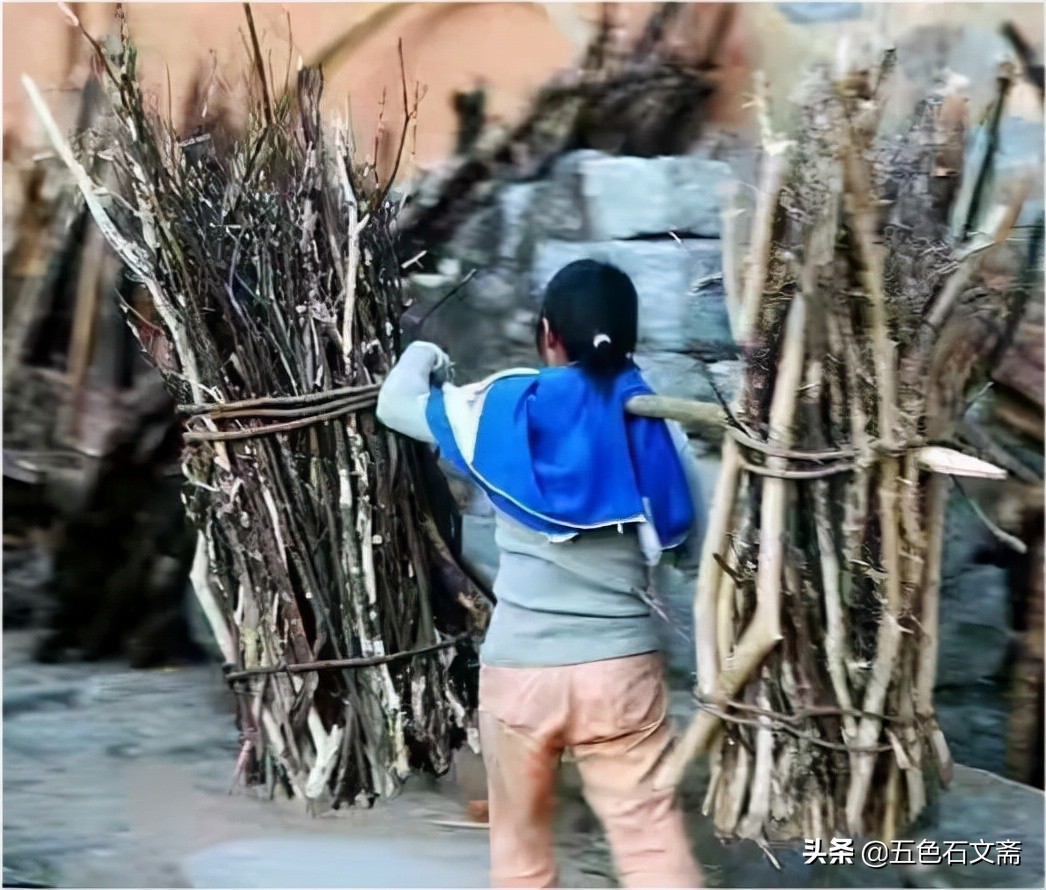 割柴总是这样，饱的时候赶路，饿的时候也得负重前行