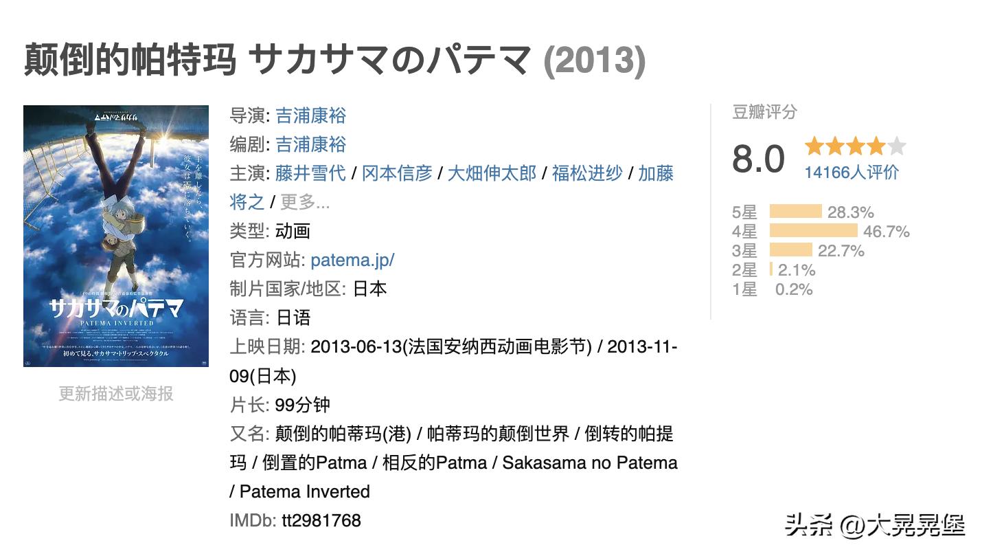 必须要看的几部动画,盘点10年看过的动画