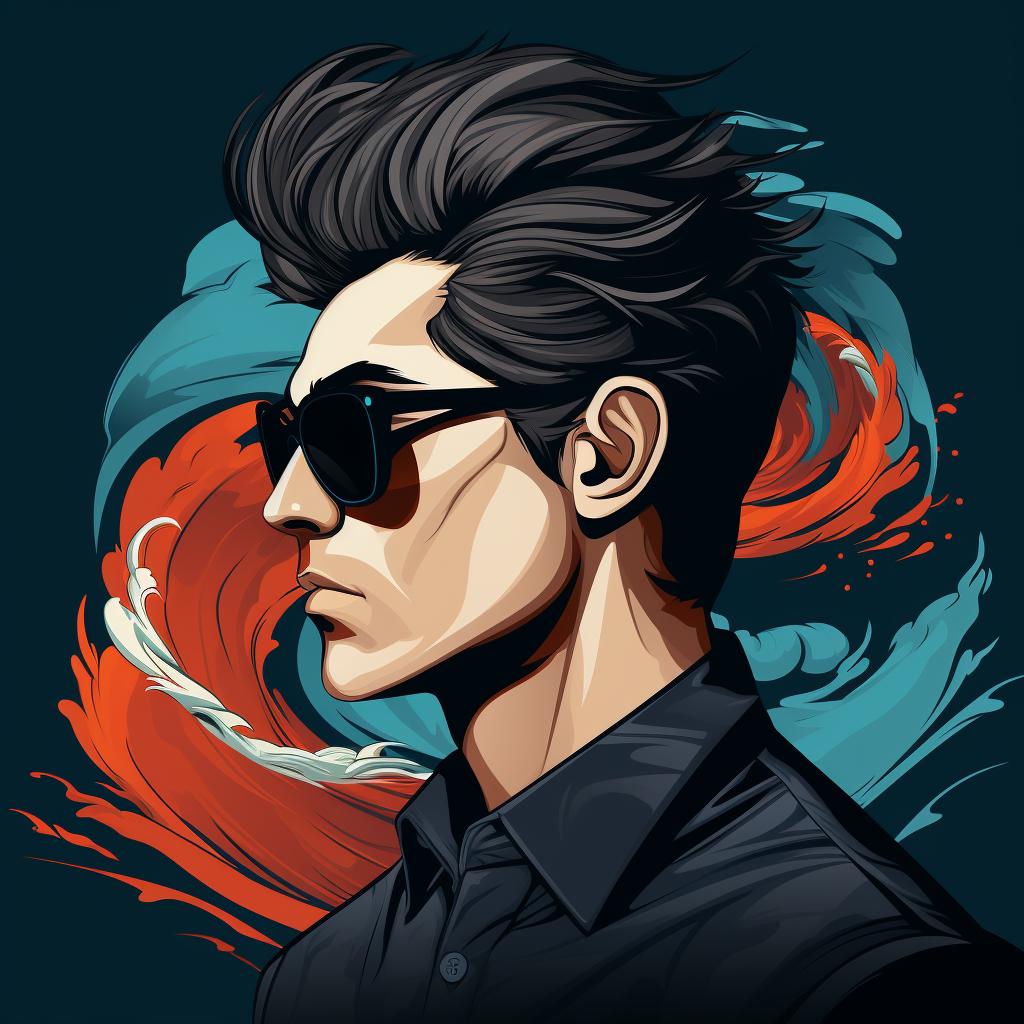 男生发怒的头像,愤怒生气的男生头像