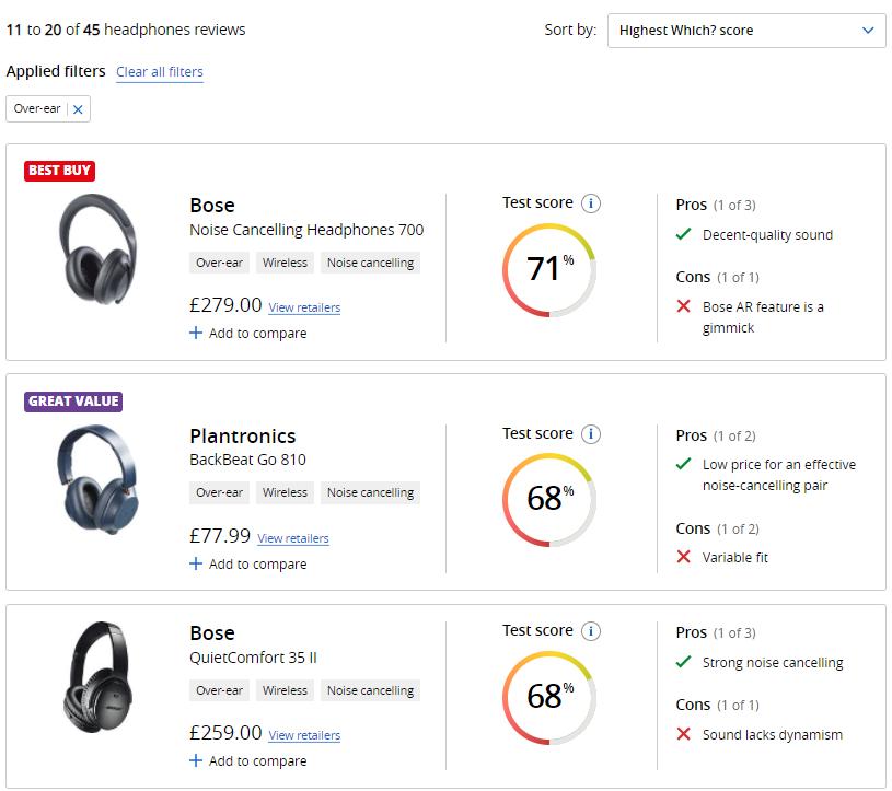 英国测评,英国耳机排名