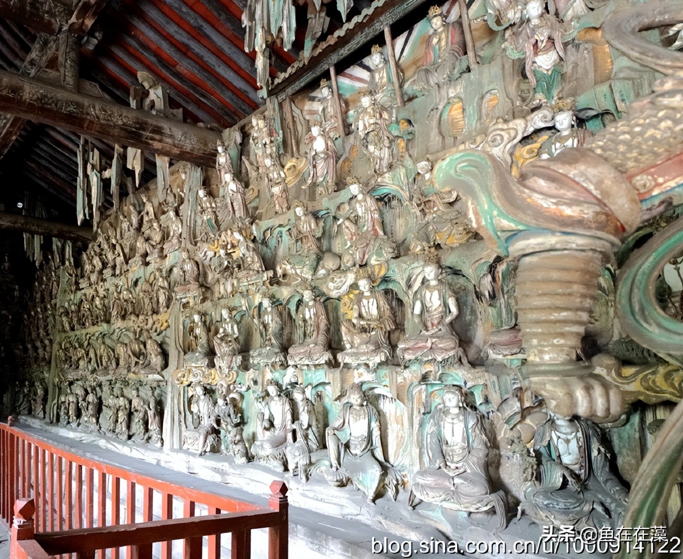 山西平遥双林寺庙彩塑简介,平遥双林寺彩塑
