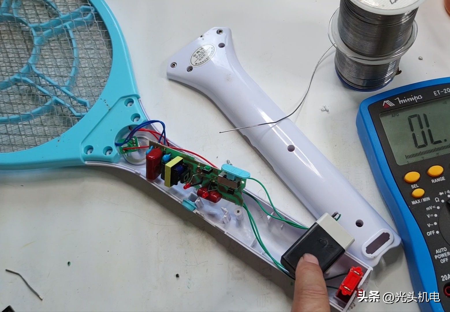 电蚊拍不耐用怎么修复,电蚊拍坏了怎么修复啊