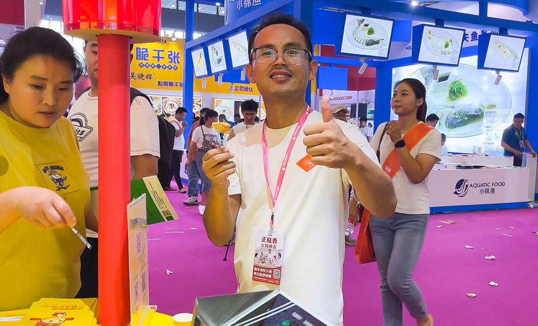 人气爆棚带你直击展会,必看的火锅食材展销会