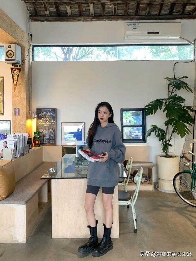 切尔西女靴怎么穿显腿细,大码显瘦切尔西靴女