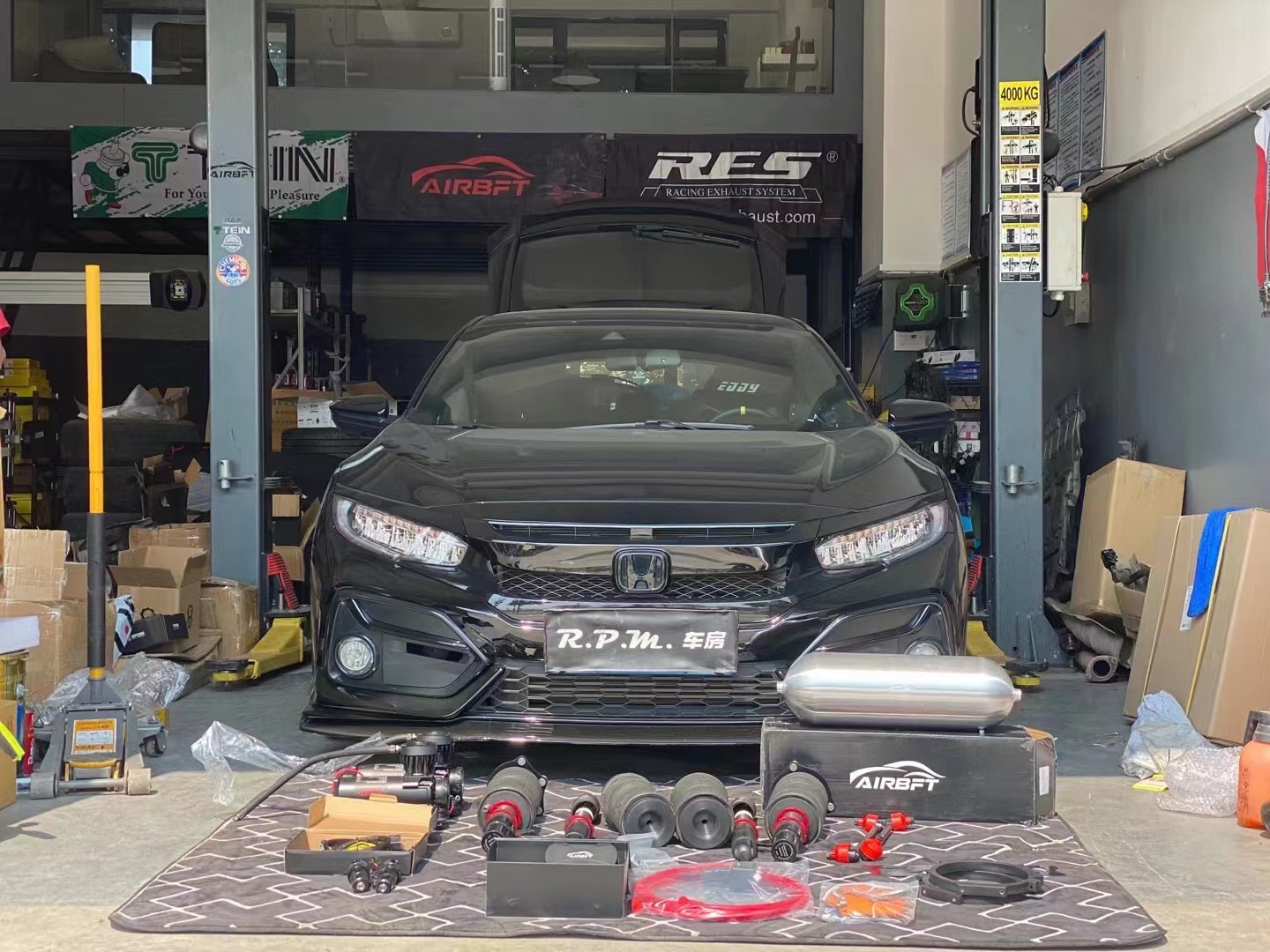 airbft气动避震可以手表控制吗 (本田超跑十代思域airbft气动避震)