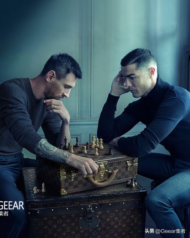 梅西和c罗世纪对决,梅西这张合照火了