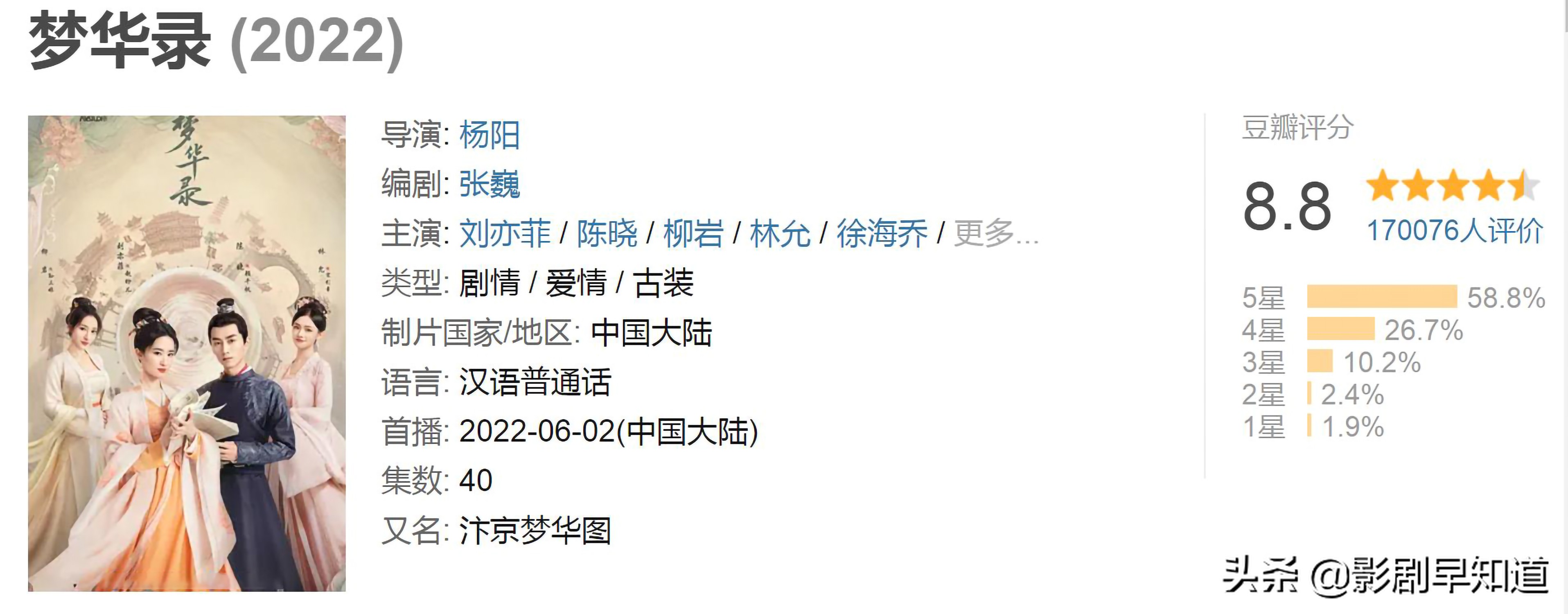 神仙颜值刘亦菲梦华录,刘亦菲的梦华录火到什么程度