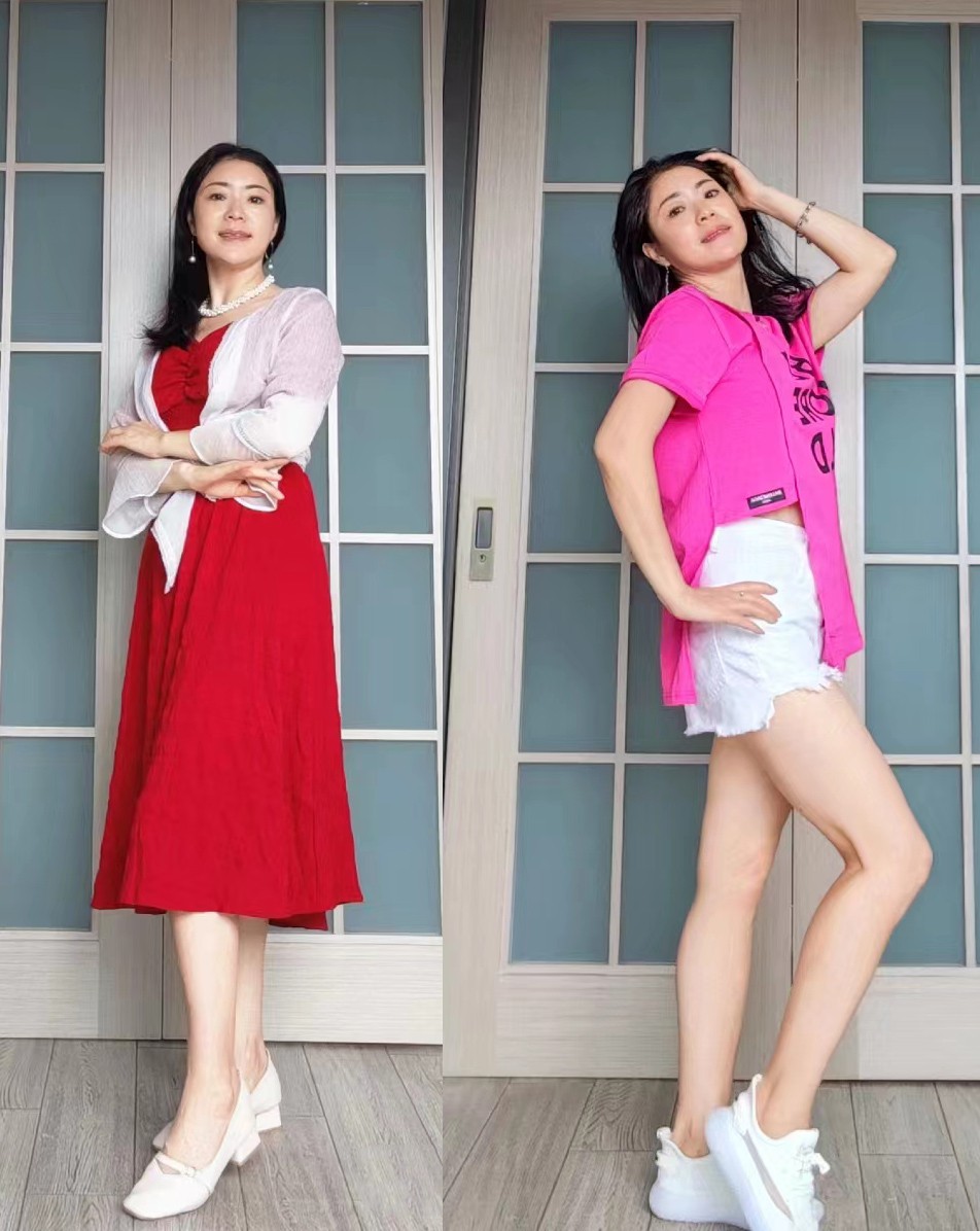 时尚穿搭风格40岁到50岁博主,50岁博主的穿搭减龄洋气又端庄