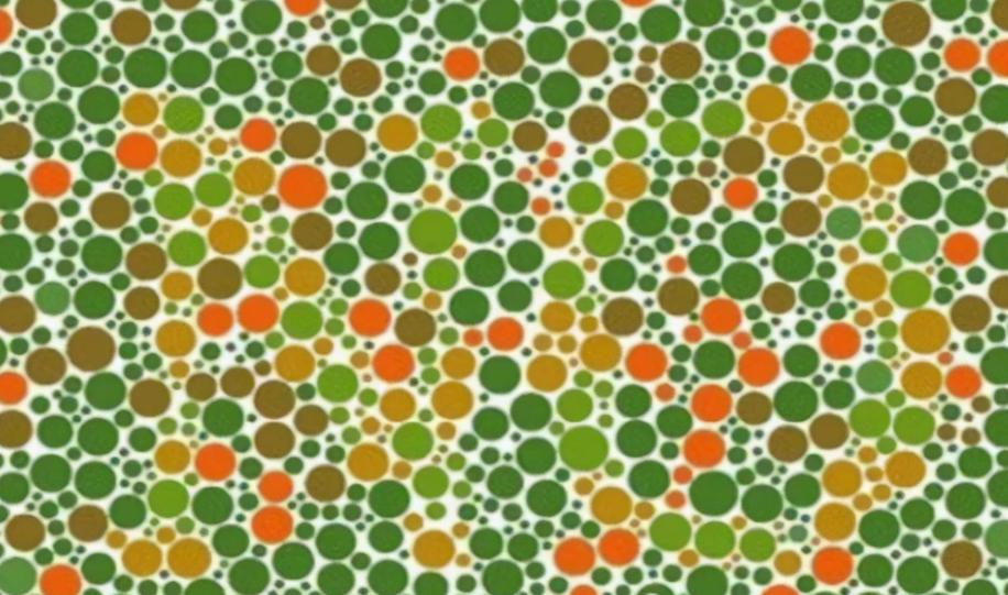 飞行员体检色盲图,最难的色盲色弱测试图片