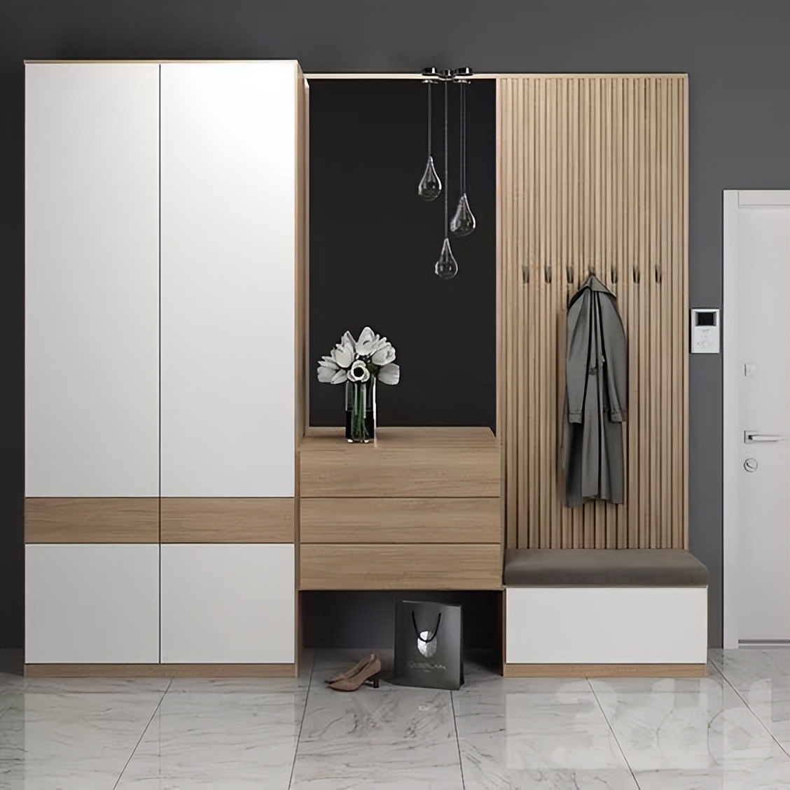 把闲置的地方利用起来,把一个小角落改造成房间