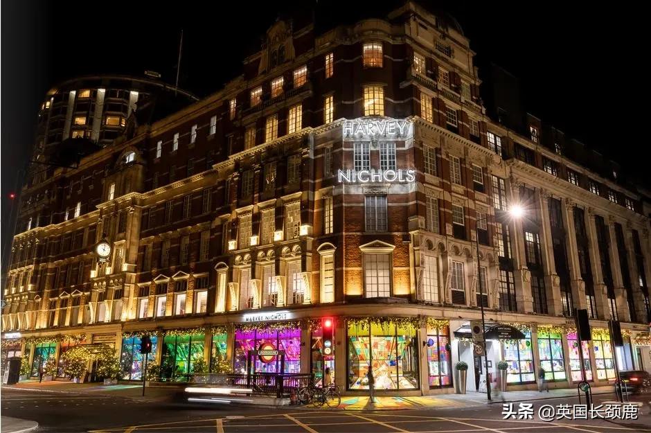 伦敦圣诞橱窗,2021年英国圣诞