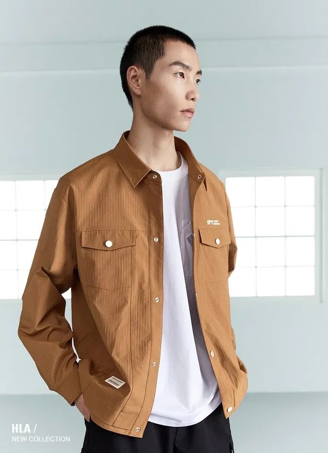 海澜之家冬季夹克穿搭,海澜之家夹克穿法