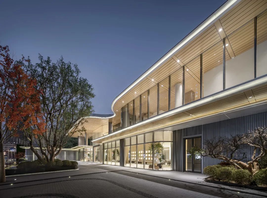 建筑铝材幕墙效果图,建筑装饰铝板设计加工