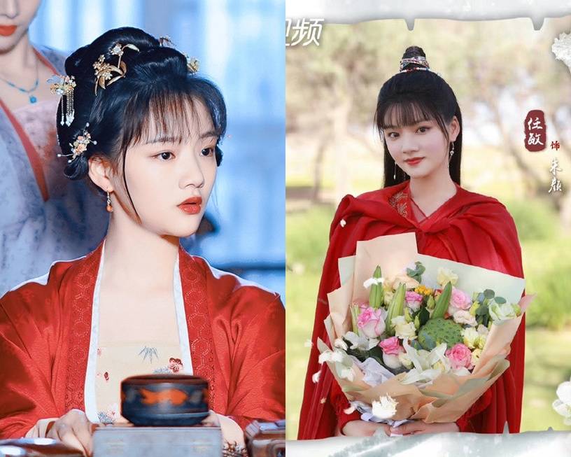 杨颖王楚然任敏霸屏,任敏新造型齐刘海