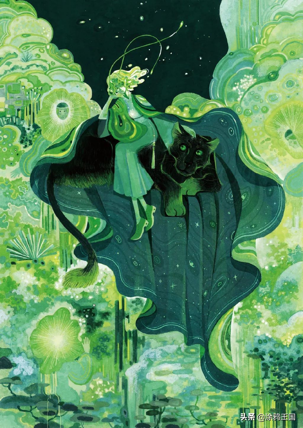 等待长夏与绿色，哆多新期插画班正在预约中——