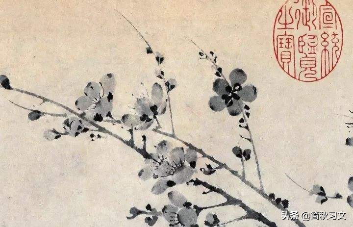 只留清气满乾坤写出了墨梅的什么,只留清气满乾坤写出了梅花的什么