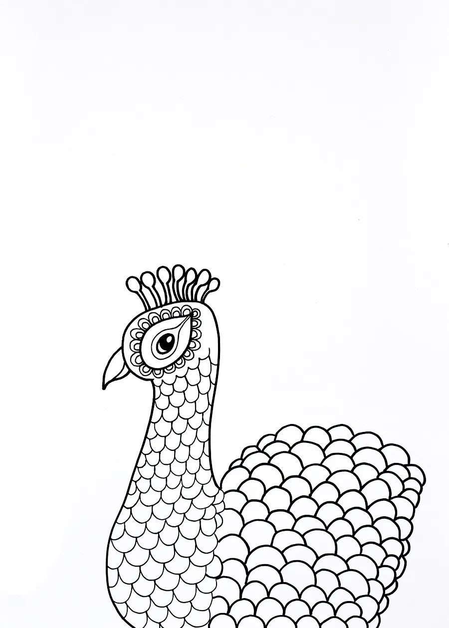 马克笔画画教程儿童画鸟,儿童画绘画教程动物