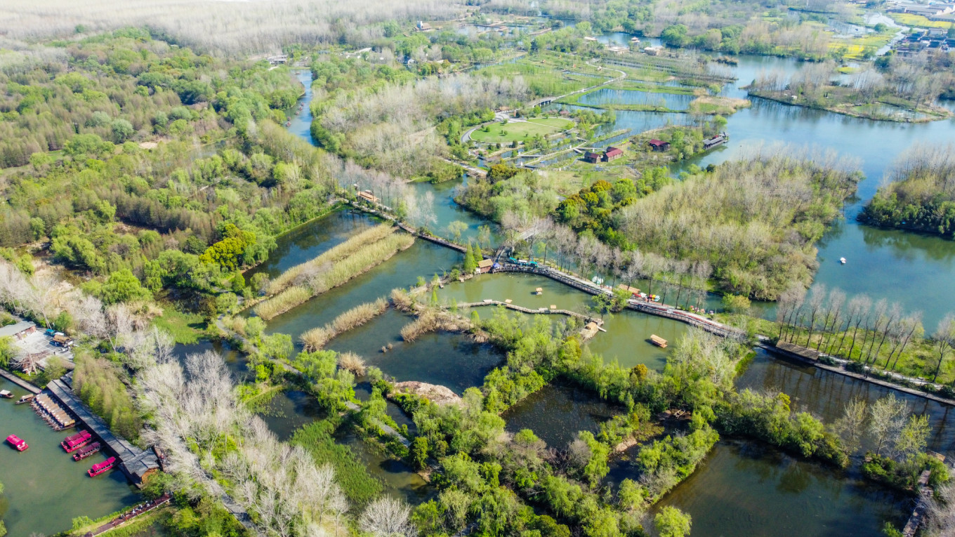 春日下江南杭州,春日下江南古镇