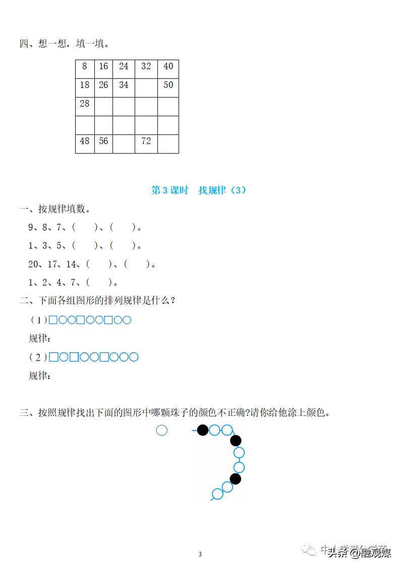 一年级数学上册第七单元教学视频,一年级上册数学第七单元练习题