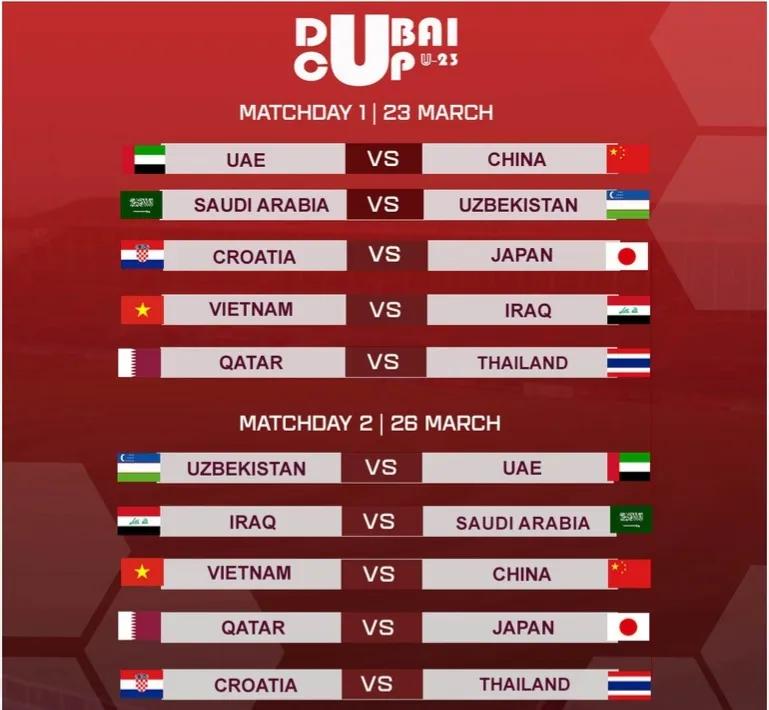 迪拜杯中国将战越南,迪拜杯下半场中国和泰国比分多少