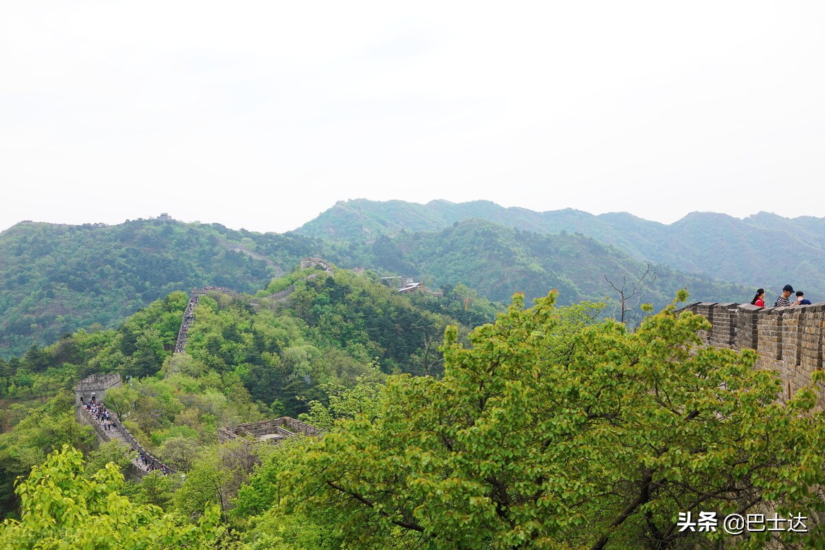 慕田峪长城和万里长城,天安门到慕田峪万里长城