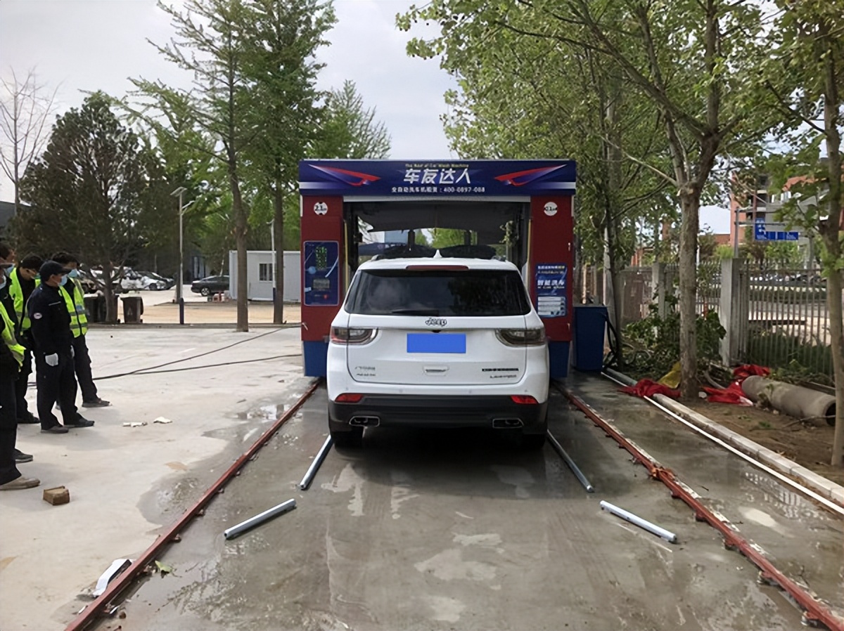 车友达人无人值守洗车机,车友达人智能洗车机操作流程