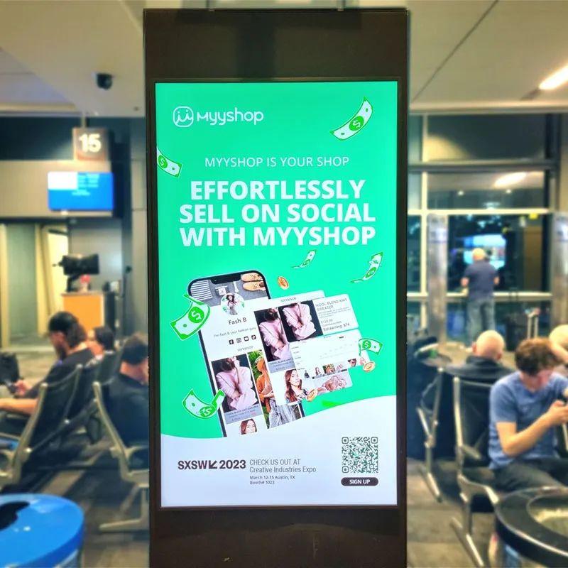 亮相“西南偏南”霸屏地标大屏MyyShop向美国市场发起冲锋