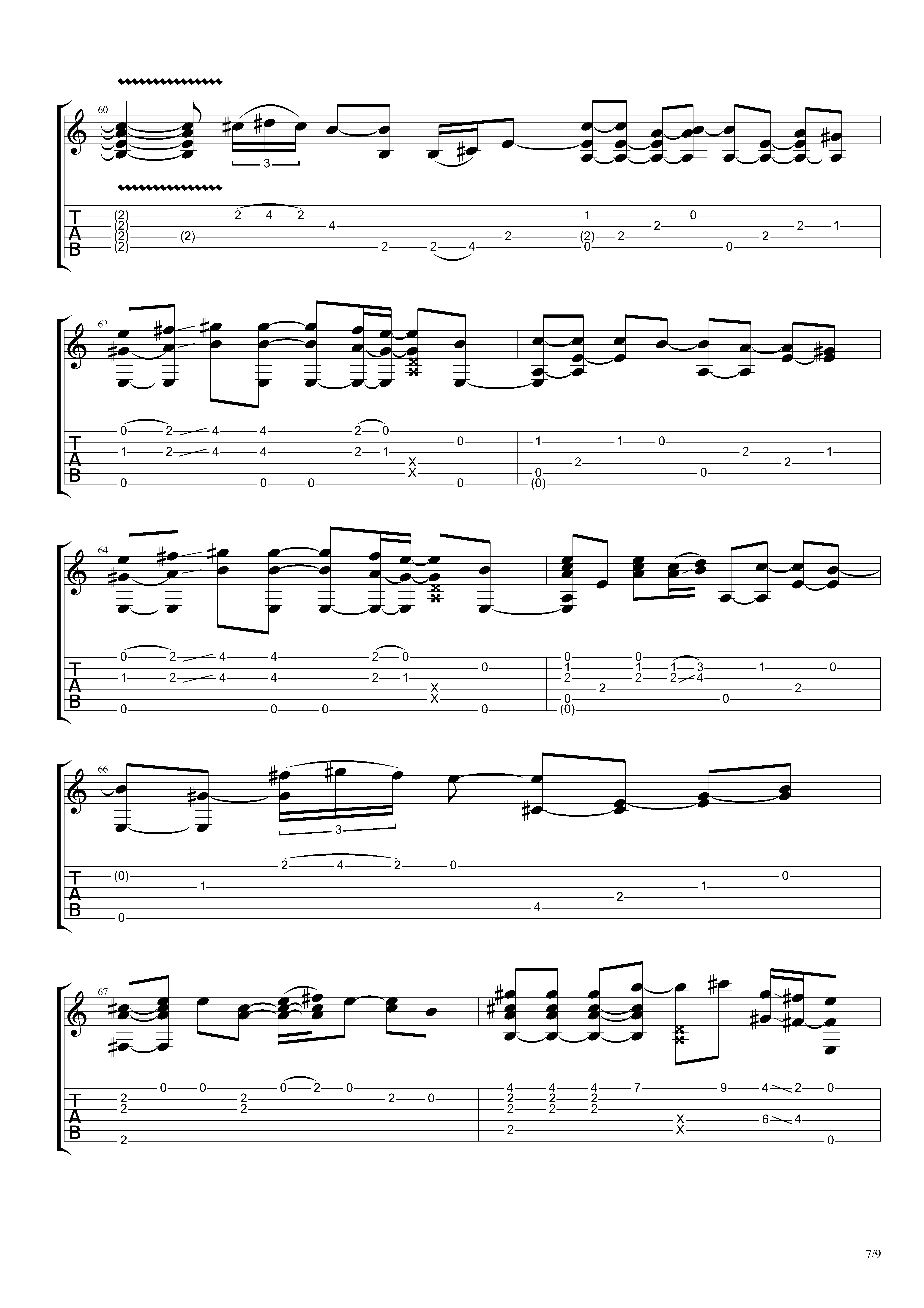 普通朋友十级吉他谱,普通朋友F调吉他谱