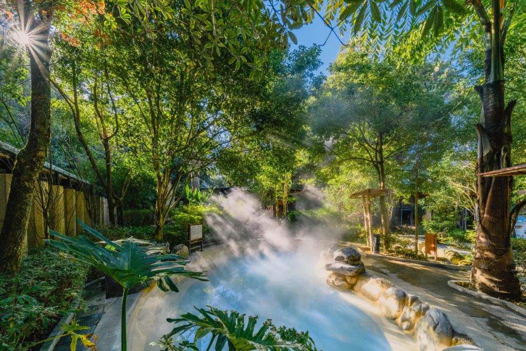 腾冲石屿星河湾温泉康养小镇,腾冲康养旅居温泉入户