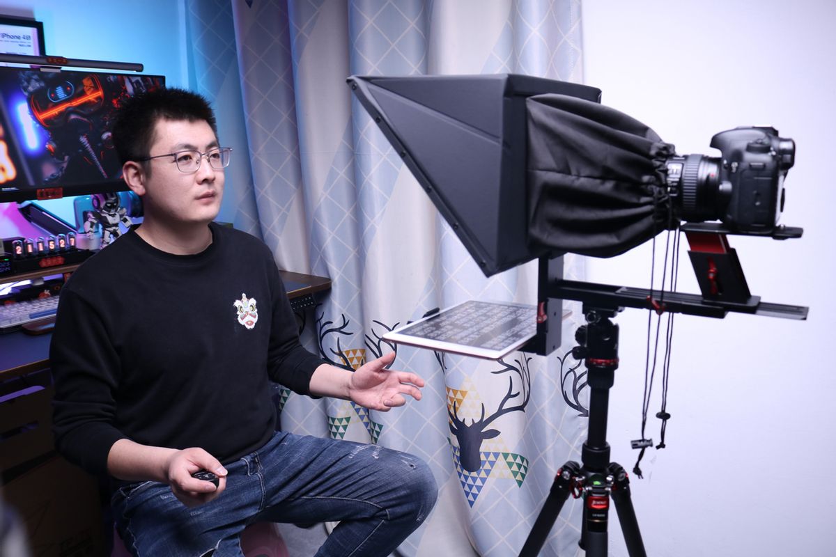 拒绝忘词从容应对百视悦提词器TP170提升视频拍摄效率