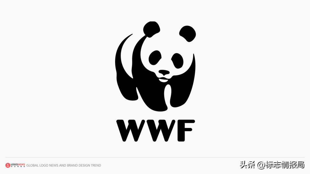 上周五，WWF将标志中的熊猫移除
