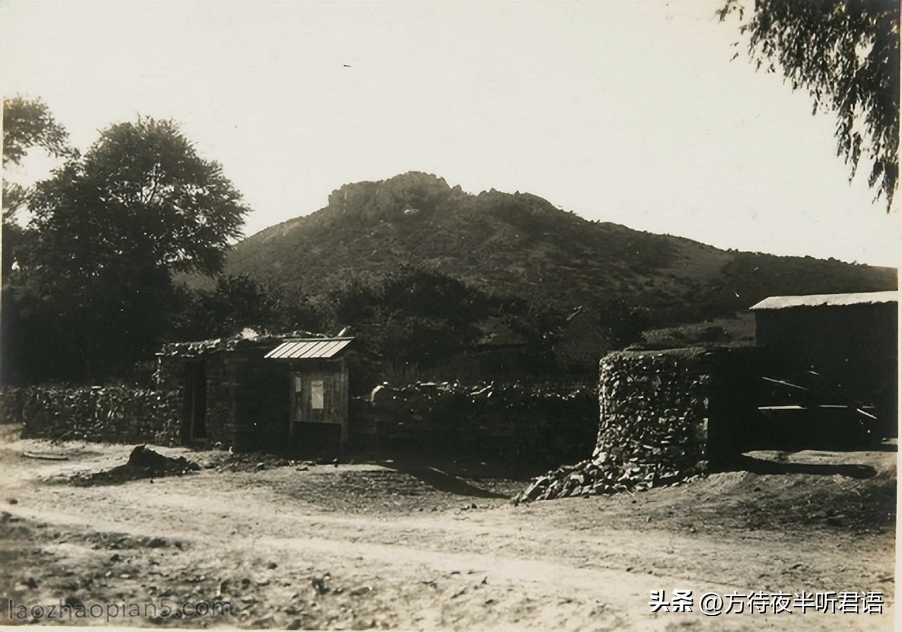 1935年大连老照片民国大连金福线沿途风光旧影