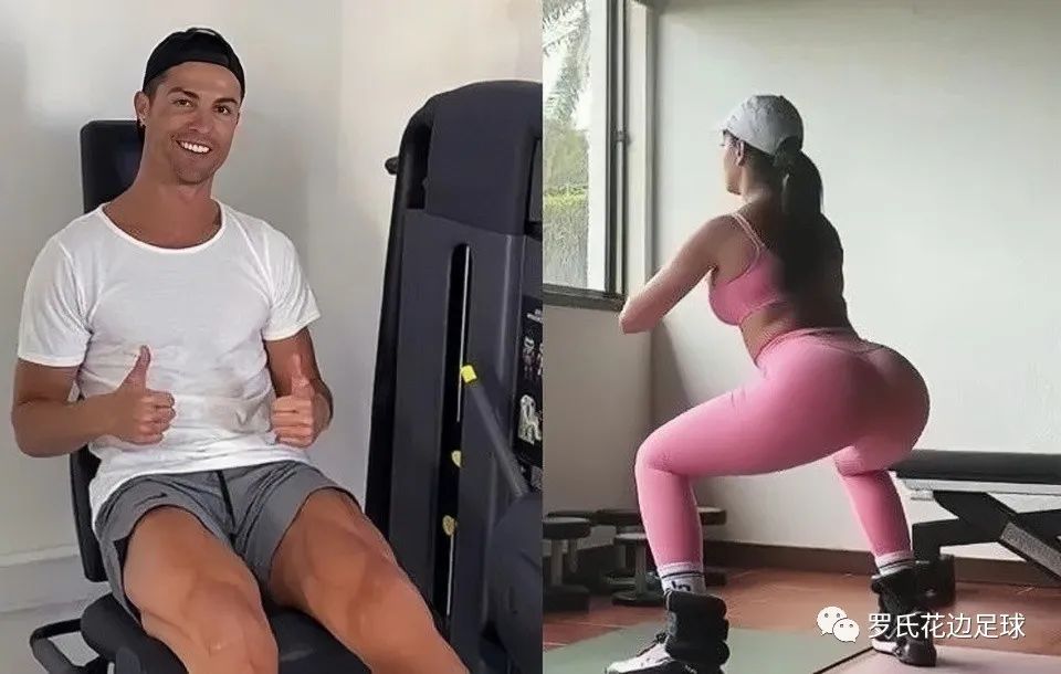 乔治娜晒与c罗旧胖妹时合照,乔治娜发文称赞c罗